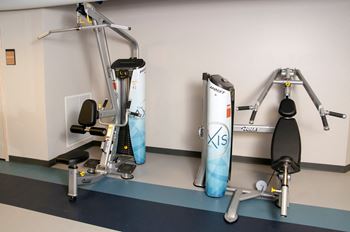 Fully equipped fitness center